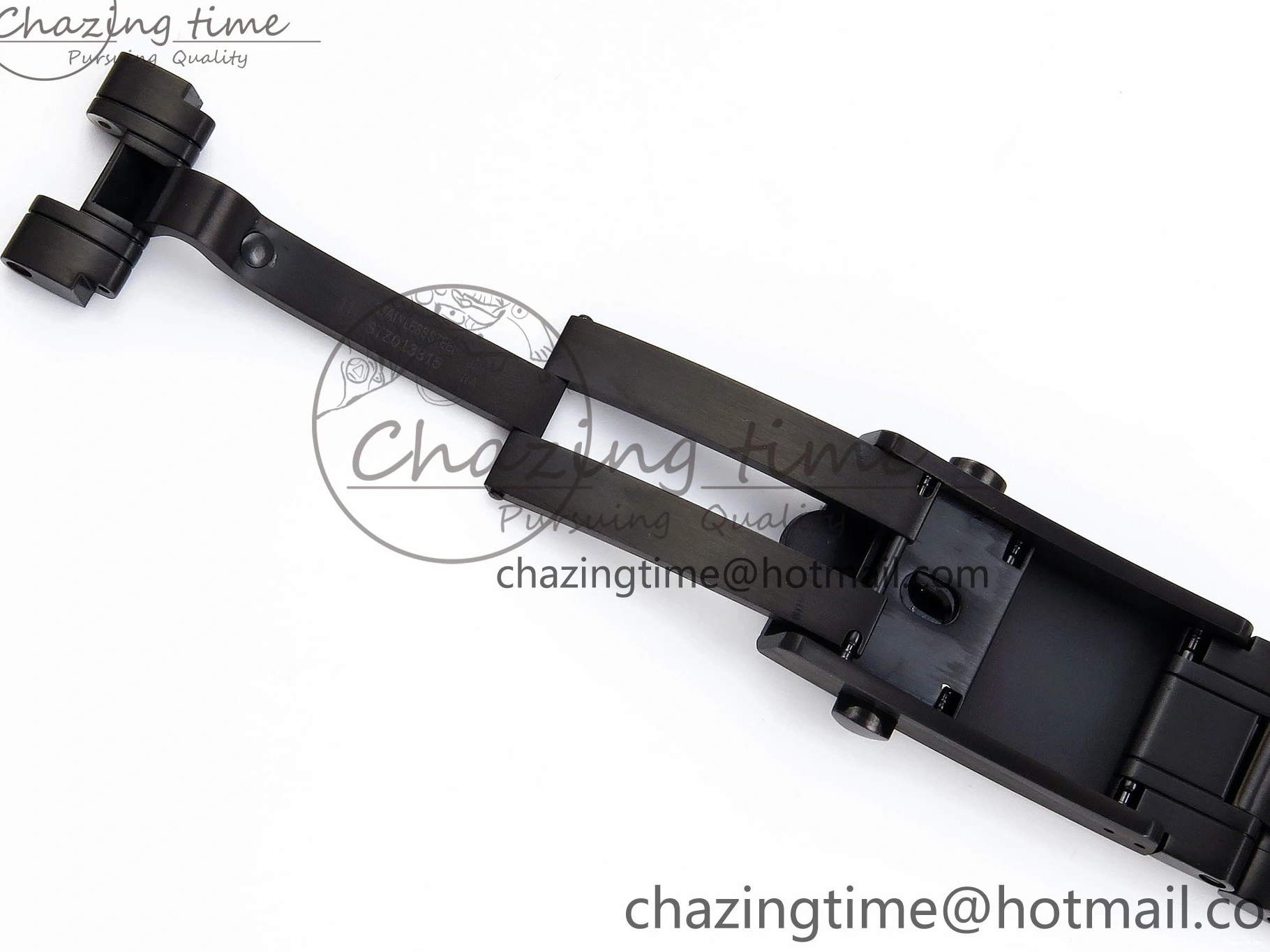 0413 Speedmaster Black Benom PVD Moon RMF Best Edition on PVD Bracelet Lemania HW WrinkleFree 7727